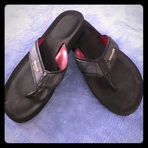 EUC Coach Flip Flops. Size 8.5 “Judy”